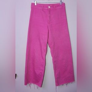 Pink Zara Jeans/Worn/Size 10